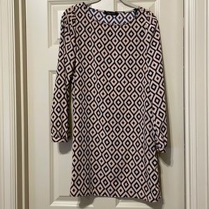 Honey Punch navy/nude dress Sz S